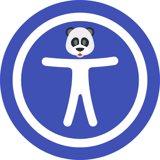 Accessible Panda Web Accessibility Tool Square Logo